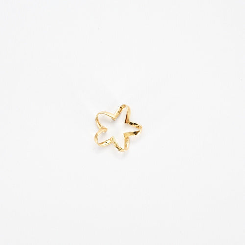 Pendentif Pendentif Etoile 2 Ors Diamants 58 Facettes