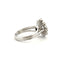Bague 57 Bague soleil or blanc 18 carats et diamants 58 Facettes
