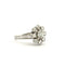 Bague 57 Bague soleil or blanc 18 carats et diamants 58 Facettes