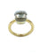 Bague Pomellato. Bague Nudo Classique or et quartz blanc 58 Facettes