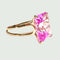 Bague BAGUE RÉTRO SPINELLE ROSE 58 Facettes Q926A