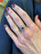 Bague 65 Bague Margueritte Art Nouveau, saphir et diamants 58 Facettes 061951