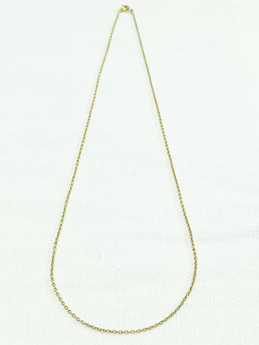 Collier Chaine en or maille forçat 58 Facettes 2923/1