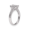Bague Bague Solitaire diamant taille émeraude 1,51Cts 58 Facettes