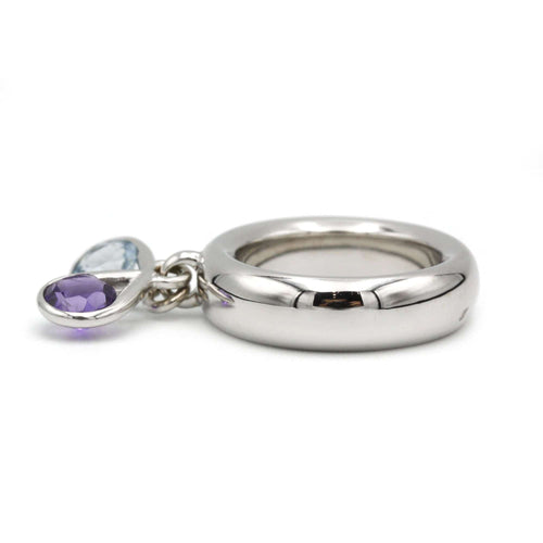 Bague 53 Bague Améthyste et Topaze 58 Facettes 230335R