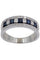 Bague BAGUE MODERNE SAPHIRS ET DIAMANTS 58 Facettes 058721