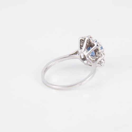 Bague 52 Bague Saphir et diamants 58 Facettes