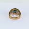 Bague BAGUE EMERAUDE ET PAVAGE DIAMANTS 58 Facettes