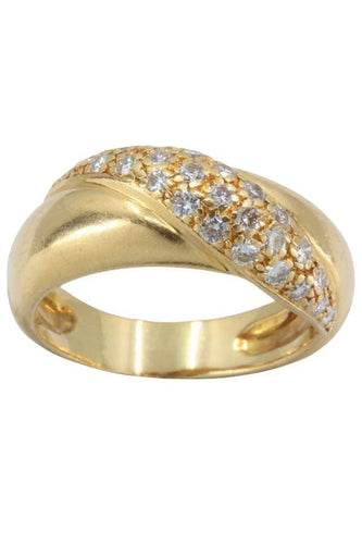 Bague BAGUE JONC DIAMANTÉ 58 Facettes 045761