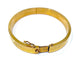 Bracelet Bracelet jonc ouvrant ciselé de roses et de feuilles 58 Facettes