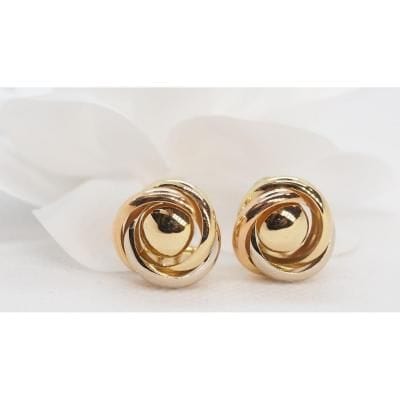 Boucles d'oreilles Boucles d'Oreilles Trois Ors 58 Facettes 30451