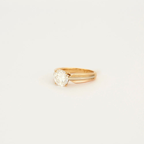 Bague 53 CARTIER - Trinity - Solitaire diamant 1,80 D-VS2 58 Facettes