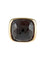 Bague 55 Bague Chevalière Pianegonda Quartz fumé 58 Facettes