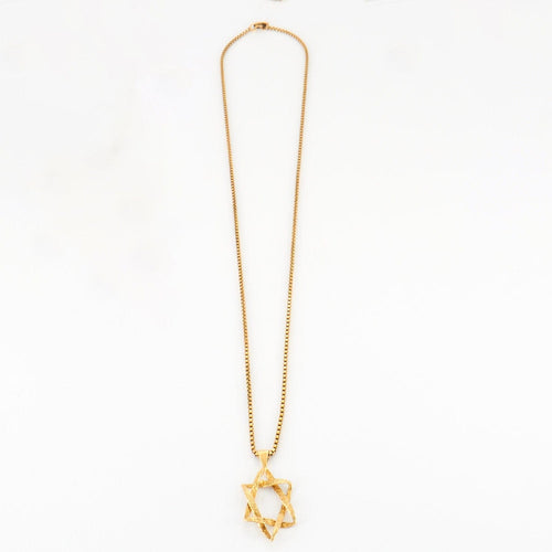 Collier Collier Etoile de David 58 Facettes
