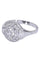 Bague 57 BAGUE DÔME PAVAGE DIAMANTS 58 Facettes 079681