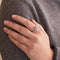Bague Bague Marguerite Diamants Or blanc 58 Facettes