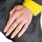 Bague 53 MESSIKA - Bague "Move Link Multi " Or blanc Diamants 58 Facettes MESS-RIMOVLK-WGD