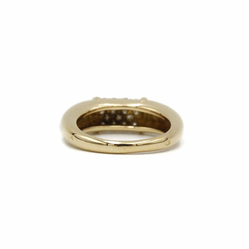 Bague 54 VAN CLEEF & ARPELS - Bague "Philippine" Or jaune Diamants 58 Facettes 240053R