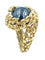 Bague GILBERT ALBERT. Bague or et billes interchangeables 58 Facettes