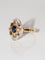 Bague Bague Dentelles Saphirs Style Belle Epoque 58 Facettes 514