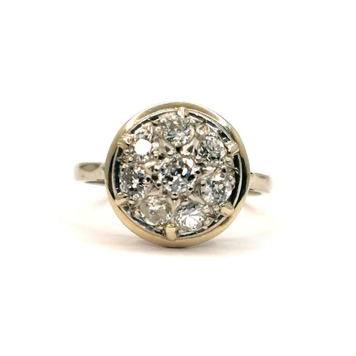 Bague 51 Bague Art Déco Diamants 58 Facettes 2737