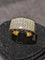 Bague Bague en or jaune & pavage diamants 58 Facettes