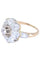 Bague 50 BAGUE MARGUERITE ANCIENNE DIAMANTS 58 Facettes 063891