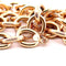 Collier Collier maille Créole jaseron or jaune 58 Facettes