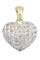 Pendentif PENDENTIF MODERNE COEUR 58 Facettes 057031