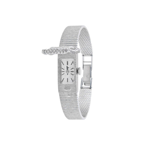 Montre Montre Or gris Pavage Diamants 58 Facettes
