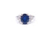 Bague 54 Bague saphir et or blanc 58 Facettes Bag.Epl.Sap.FA24
