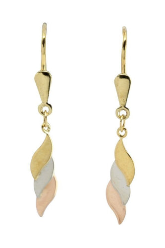 Boucles d'oreilles BOUCLES D'OREILLES DORMEUSES 3 ORS 58 Facettes 050831