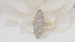 Bague 55 Bague marquise en or bicolore et diamants 58 Facettes 32025