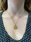 Pendentif MÉDAILLE ANCIENNE MONAGRAMME 58 Facettes 050931