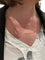 Collier CHAINE MAILLE FORÇAT PLATE 58 Facettes 049401
