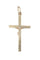 Pendentif CROIX MODERNE 58 Facettes 071801