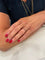 Bague DEMI-ALLIANCE RUBIS ET DIAMANTS 58 Facettes 054131