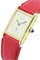 Montre CARTIER TANK MUST VERMEIL GRAND MODÈLE 58 Facettes 044191