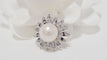 Bague 54 MAUBOUSSIN - Bague Au café des 2 amours Perle Diamants 58 Facettes 32311