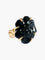 Bague 52 Chanel - Bague Camélia Grand Modèle Onyx et Or Jaune 58 Facettes