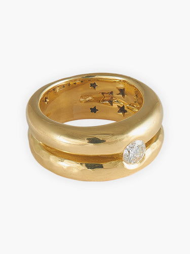 Bague 49 Bague Diamant signée Henri Stern 58 Facettes