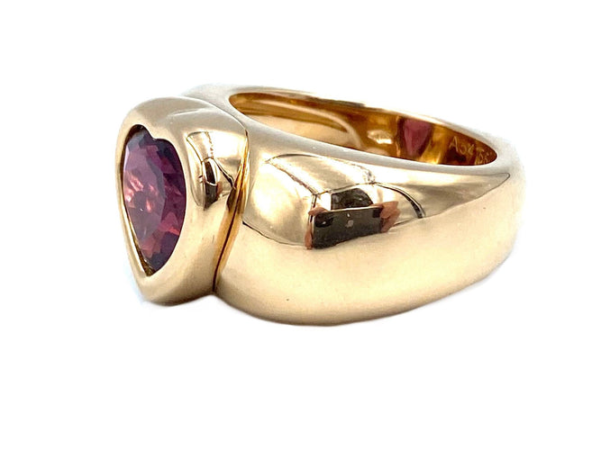 Bague PIAGET - Bague or rose et grenat 58 Facettes