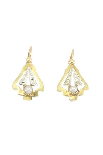 Boutons de manchette DORMEUSES ART DECO 58 Facettes 042531