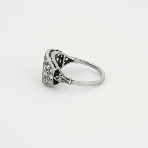Bague 54 Bague années 30 Diamants 58 Facettes