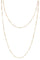 Collier CHAINE MAILLE FIGARO ALTERNÉE 58 Facettes 068701