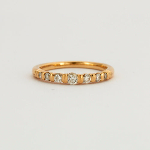 Bague Bague jarretière diamants 58 Facettes