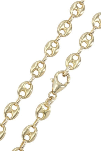 Collier Chaine maille grain de café 58 Facettes 063741
