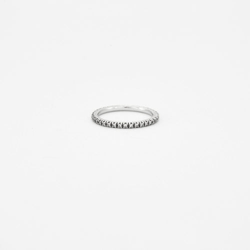 Bague 53 2 Alliances Tour complet or blanc 58 Facettes 230425