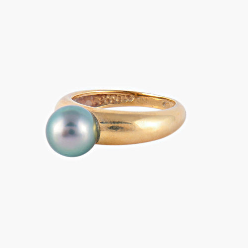 Bague 53 Bague Perle de Tahiti 58 Facettes