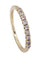 Bague DEMI-ALLIANCE DIAMANTS 58 Facettes 074431